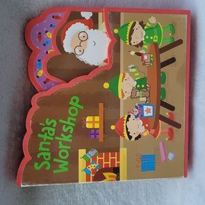Book, kids Foam book, Santa's Workshop